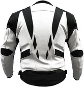 Classyak Men's Real Leather Motorbike Jacket